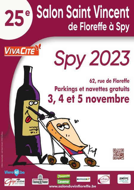 SALON DU VIN DE FLOREFFE -SPY 3-4-5 NOVEMBRE 2023